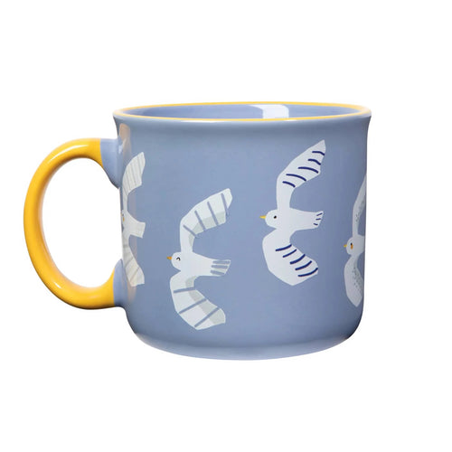 Best Of Atlanta Gift Shop Birdie Wander Ceramic Mug - Coastal Stoneware 20oz