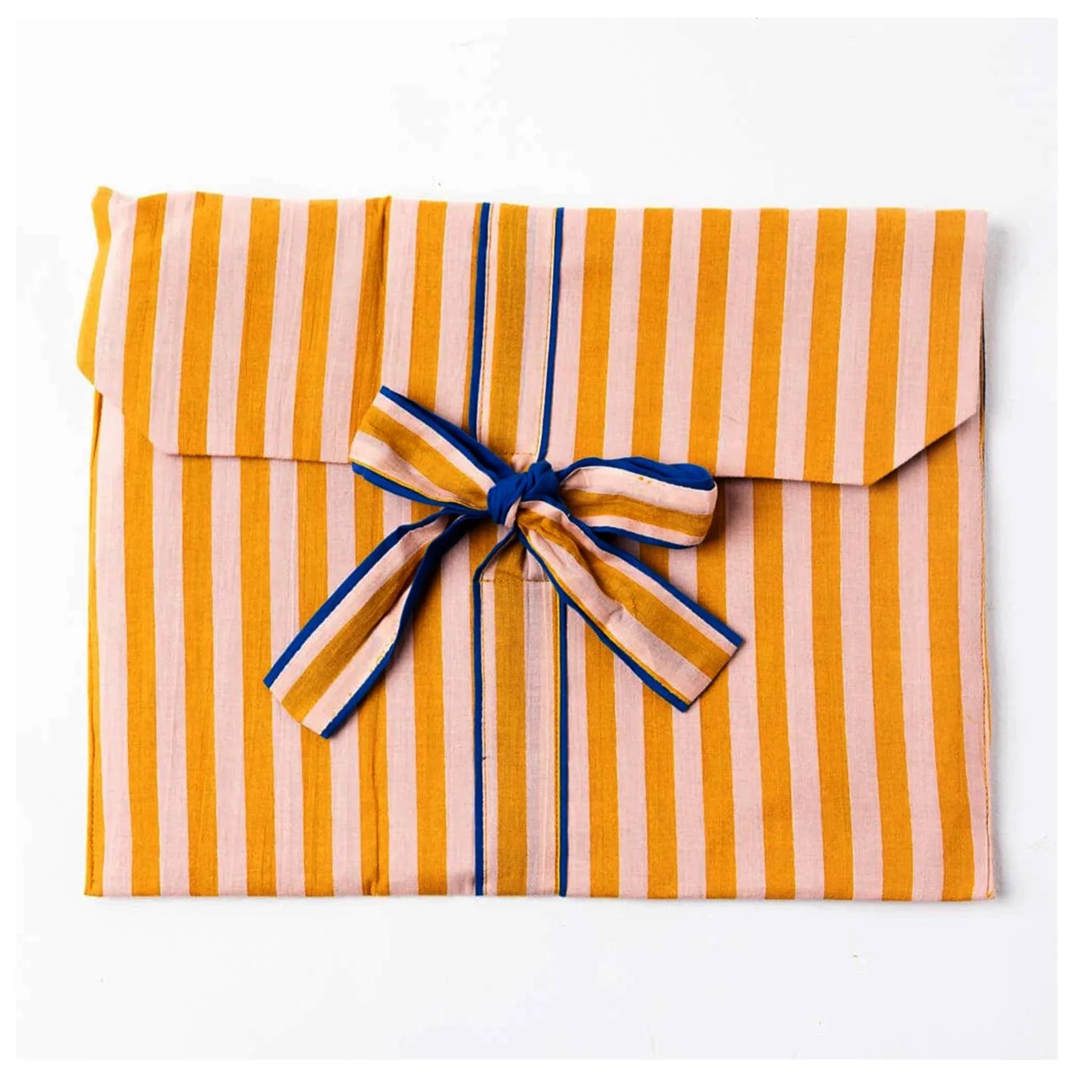 Best Of Atlanta Gift Shop Bonnie Pajama Set in Mustard and Blush