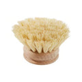 Bestofatlantagiftshop Natural Fiber Dish Washing Brush Replacement Head for Eco-Friendly Cleaning