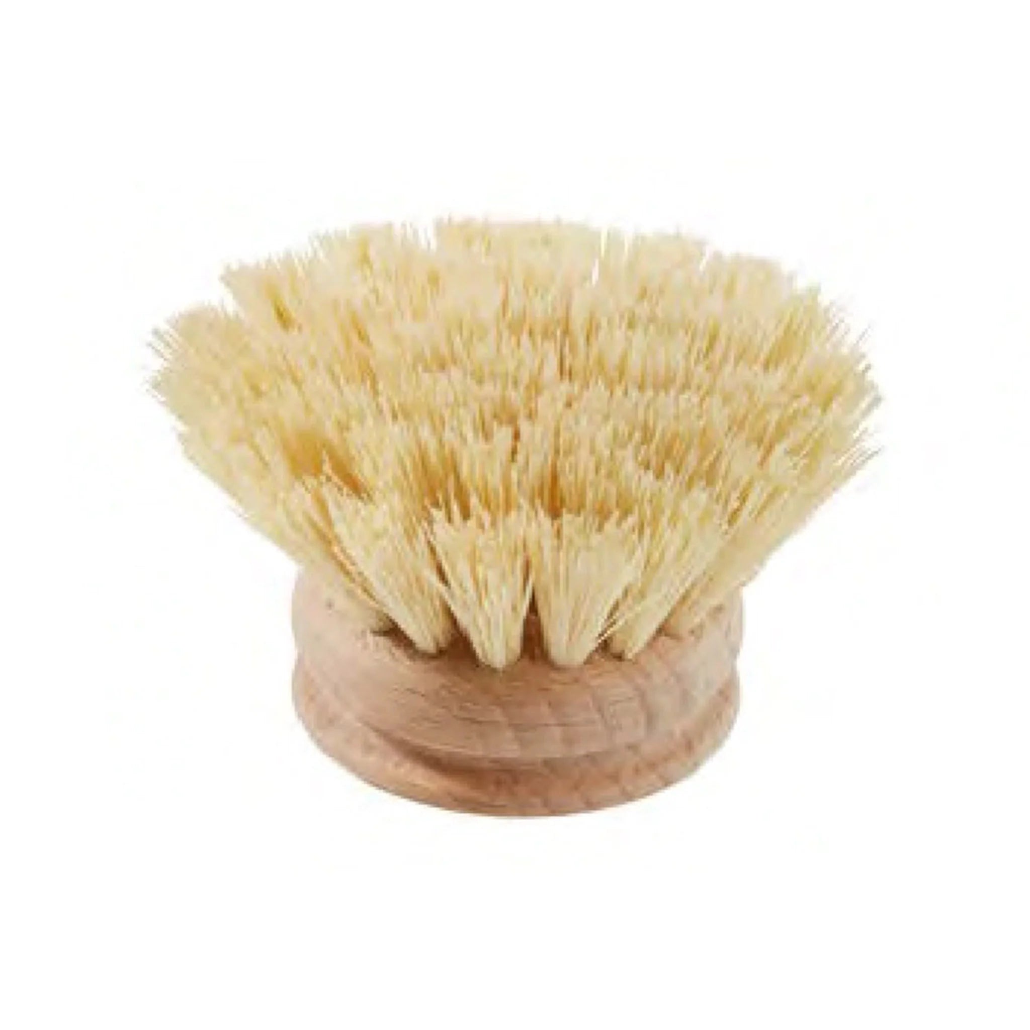 Bestofatlantagiftshop Natural Fiber Dish Washing Brush Replacement Head for Eco-Friendly Cleaning