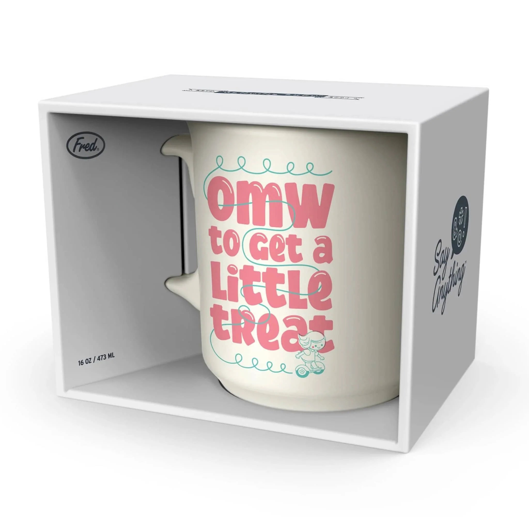 Best Of Atlanta Gift Shop On My Way Ceramic Mug – Funny OMW Treat Mug